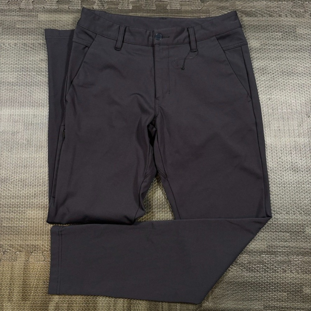BYLT Everyday Pant 2.0 Mens S Black 30x30 Performance Stretch Premium Chino Tech